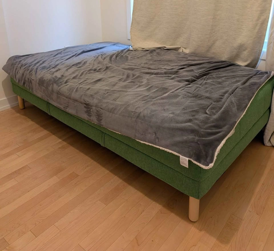 IKEA Flottebo Green Daybed/Couch with Storage - photo 3