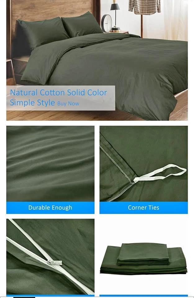 New Cotton Duvet Cover Set (Queen/King)