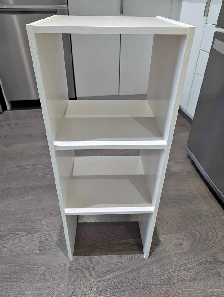 White 2 Tier Shelf