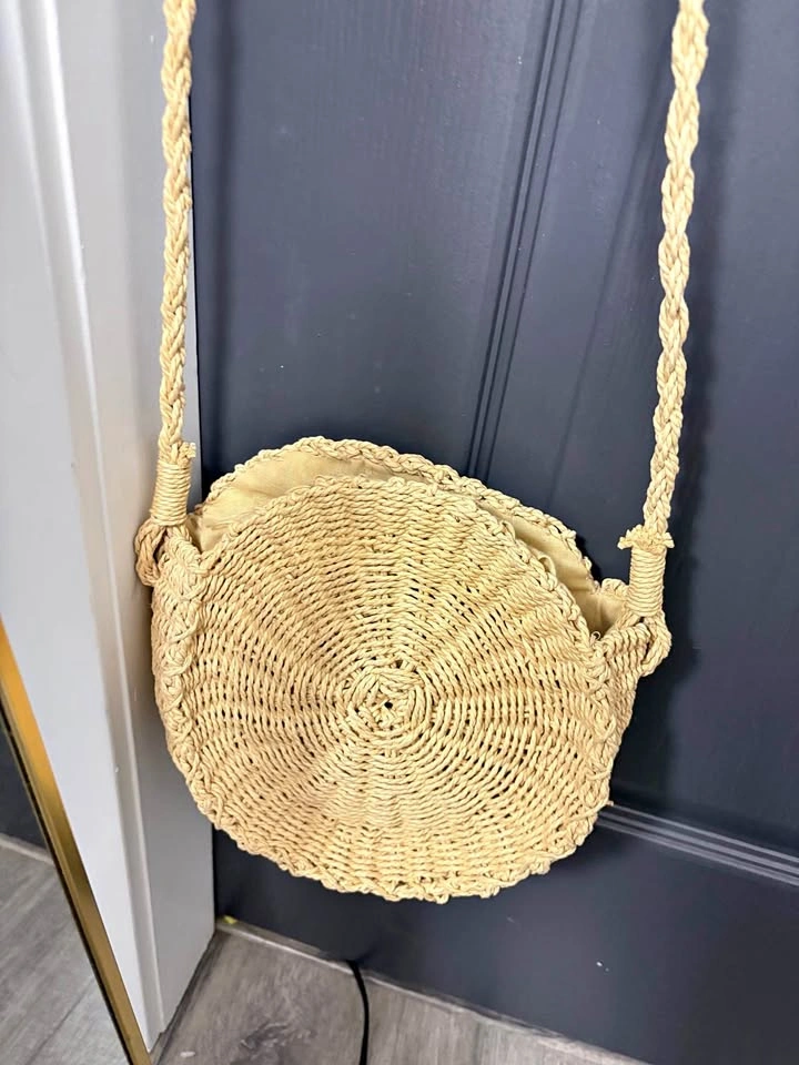 Urban Outfitters Straw Crossbody Bag