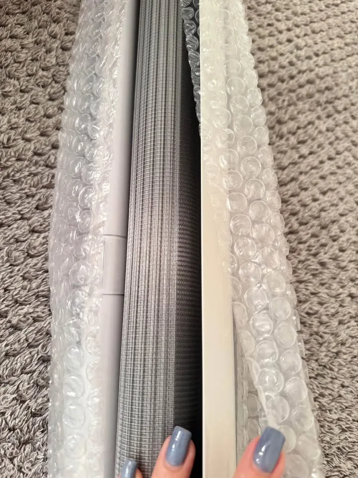 LUCKUP Cordless Zebra Blinds Roller Shades for Window image indicator(9)