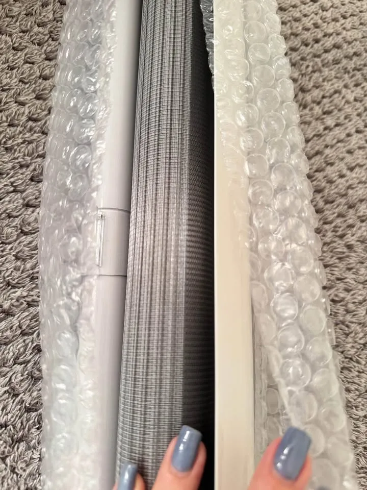 LUCKUP Cordless Zebra Blinds Roller Shades for Window image indicator(10)