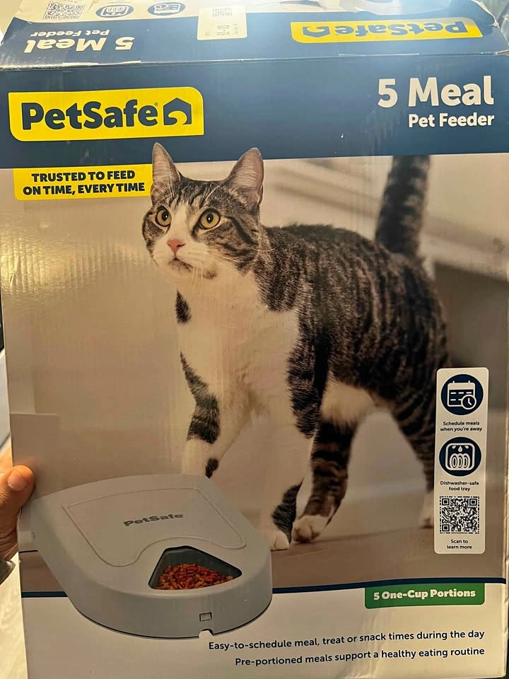 PetSafe 5 Meal Auto Cat Feeder – NEW (Open Box) – Cheap