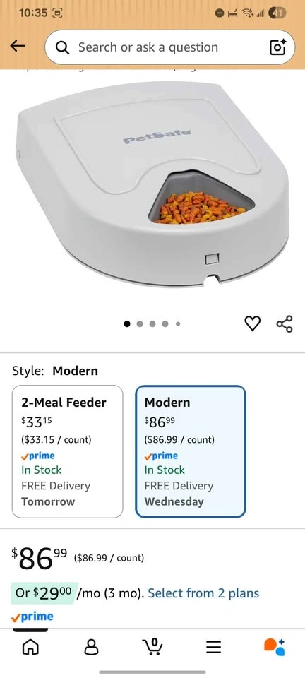 PetSafe 5 Meal Auto Cat Feeder – NEW (Open Box) – Cheap - photo 5