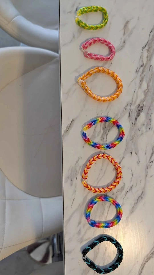 Handmade Loom Rubber Band Bracelets