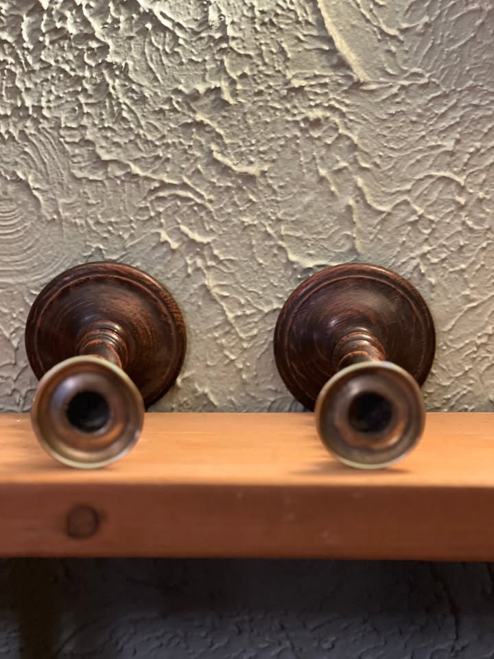 Antique Barley Twist Candlesticks - photo 4
