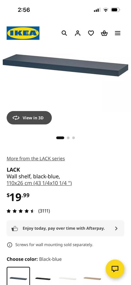 IKEA Lack floating bookshelf - photo 2