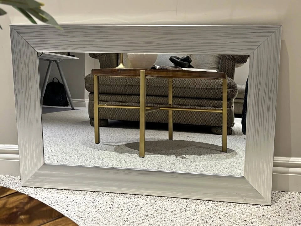 Silver Wall Mirror