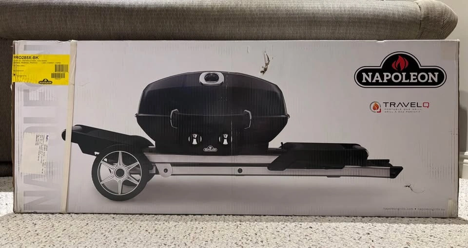 Napoleon TravelQ PRO285X-BK Portable Propane BBQ w/ Scissor Cart - photo 3