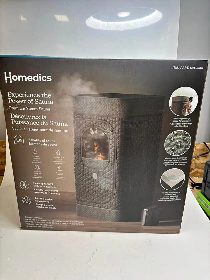 Homedics Portable Premium Steam Sauna