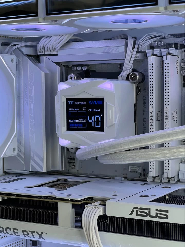 ALL WHITE RTX 5070 Gaming PC - Ryzen 7 7800X3D - 32GB DDR5 RAM - - photo 3