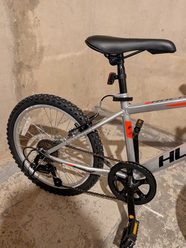 Huffy Rock Creek 20-inch Boys' 6-speed Mountain Bike, Grey - photo 5