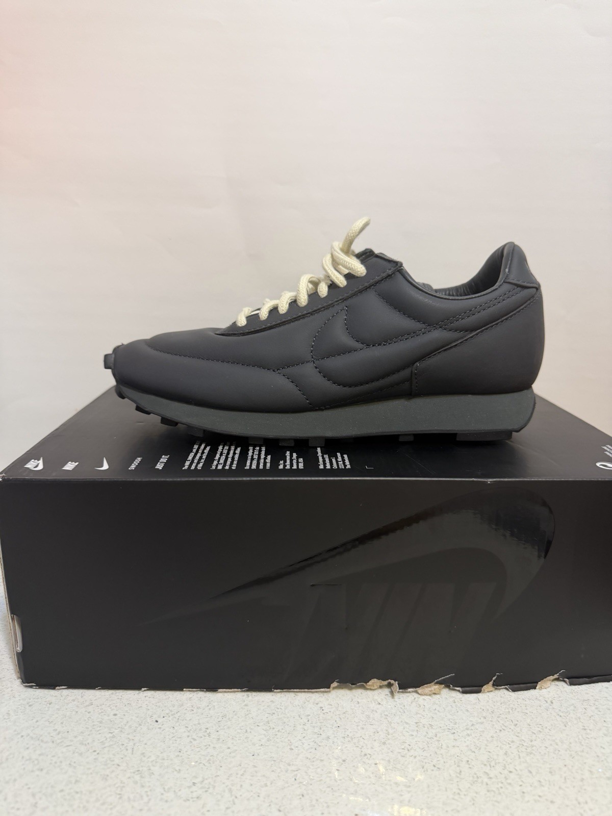Nike Men's Low Top Daybreak Sneakers Black Lace-Up New w/ Box