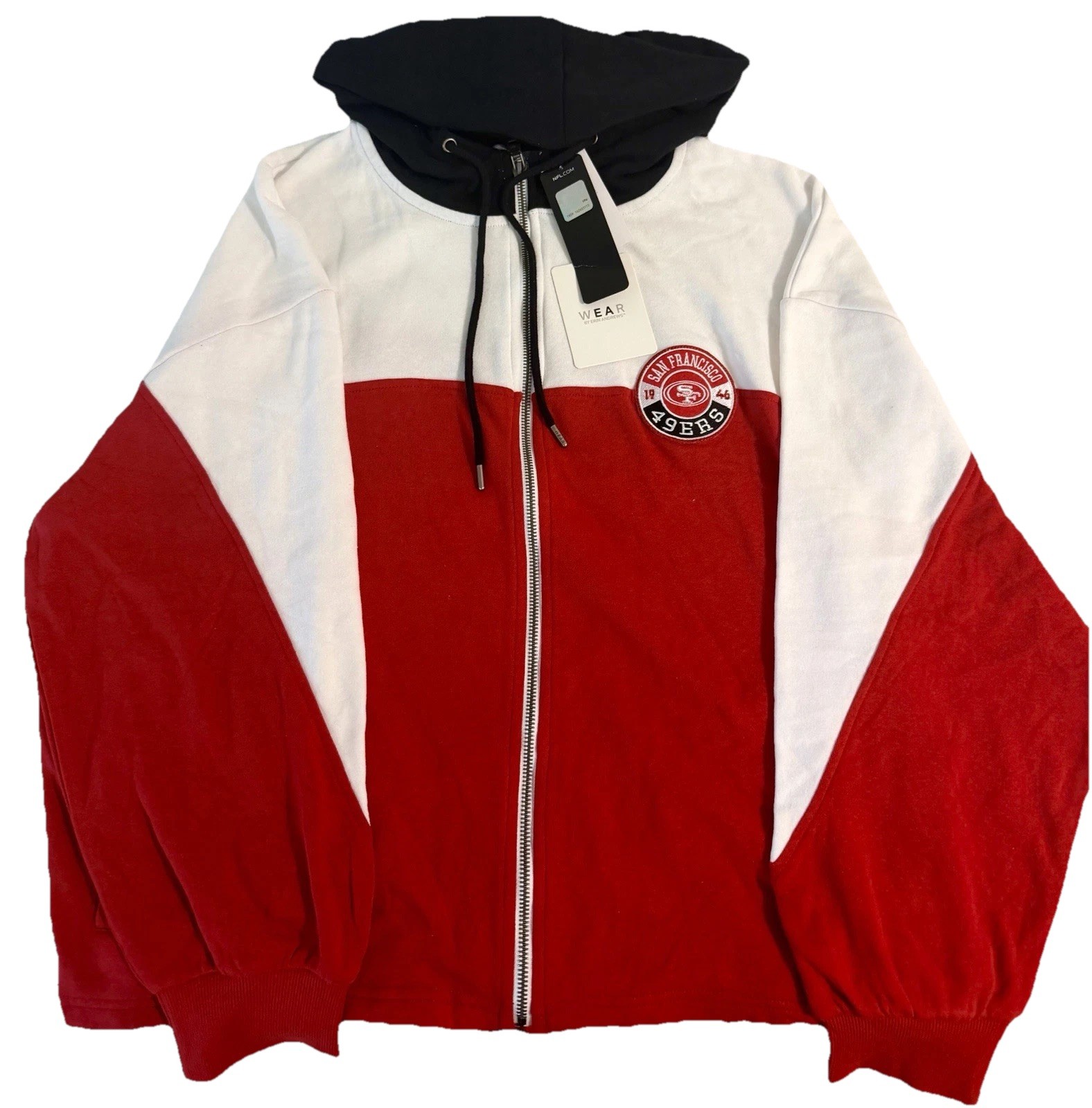 Women's San Francisco 49ers WEAR Erin Andrews Hoodie 2XL