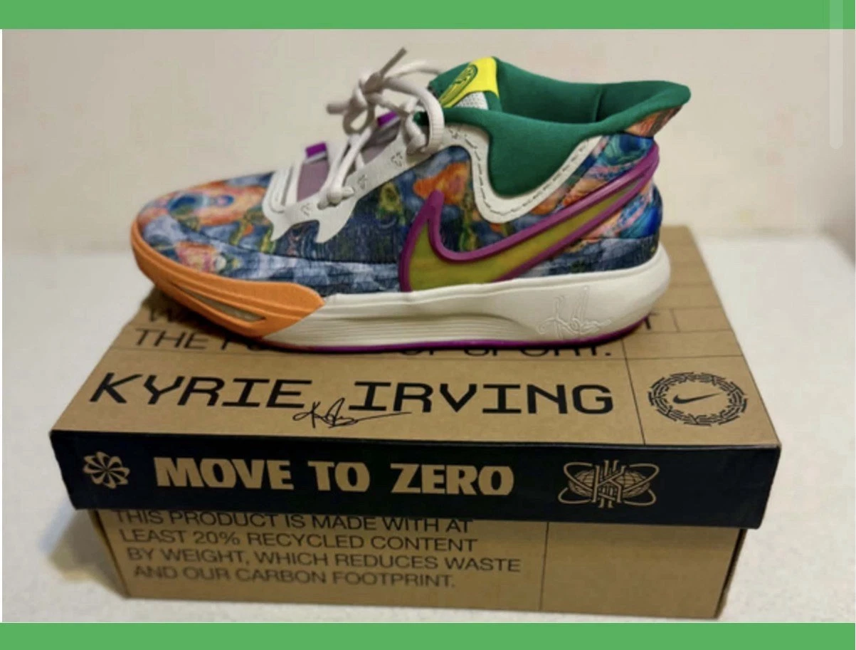 Nike Men's Kyrie Low Top Basketball Sneaker Multicolor Lace-Up N