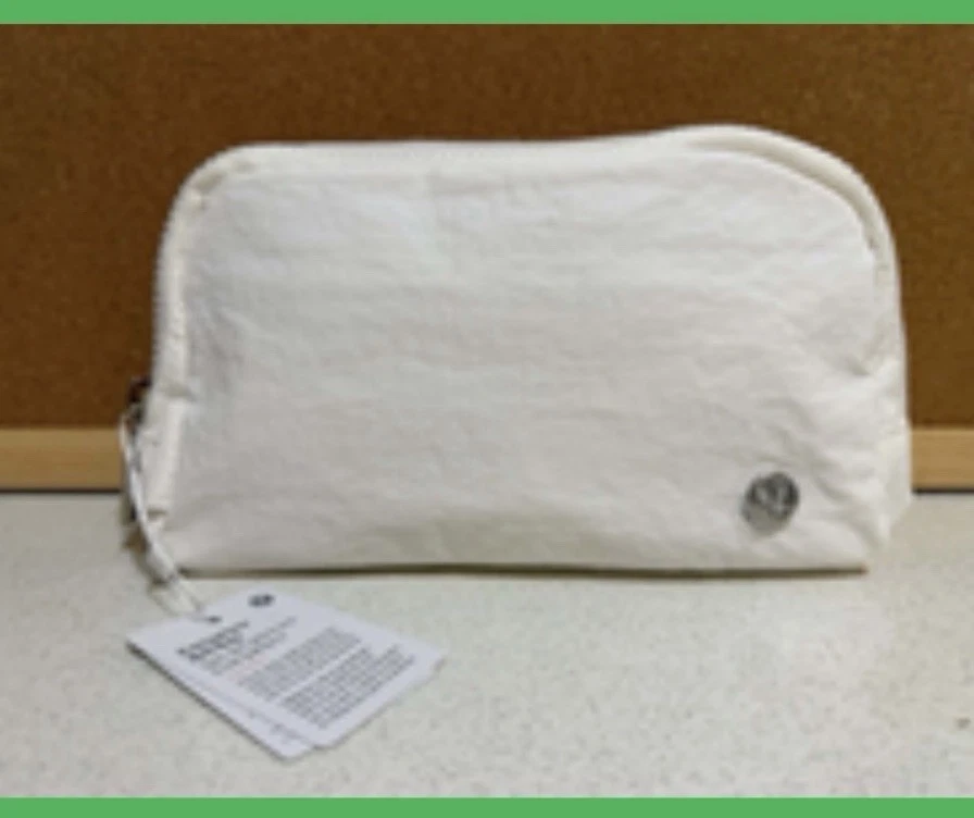 Lululemon White Clutch Bag