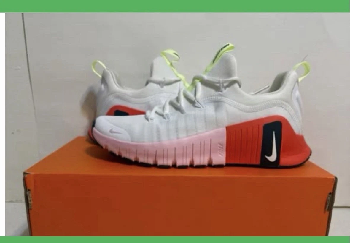 Nike Free Metcon Men's Sneakers - White/Red/Navy - New w/ Box