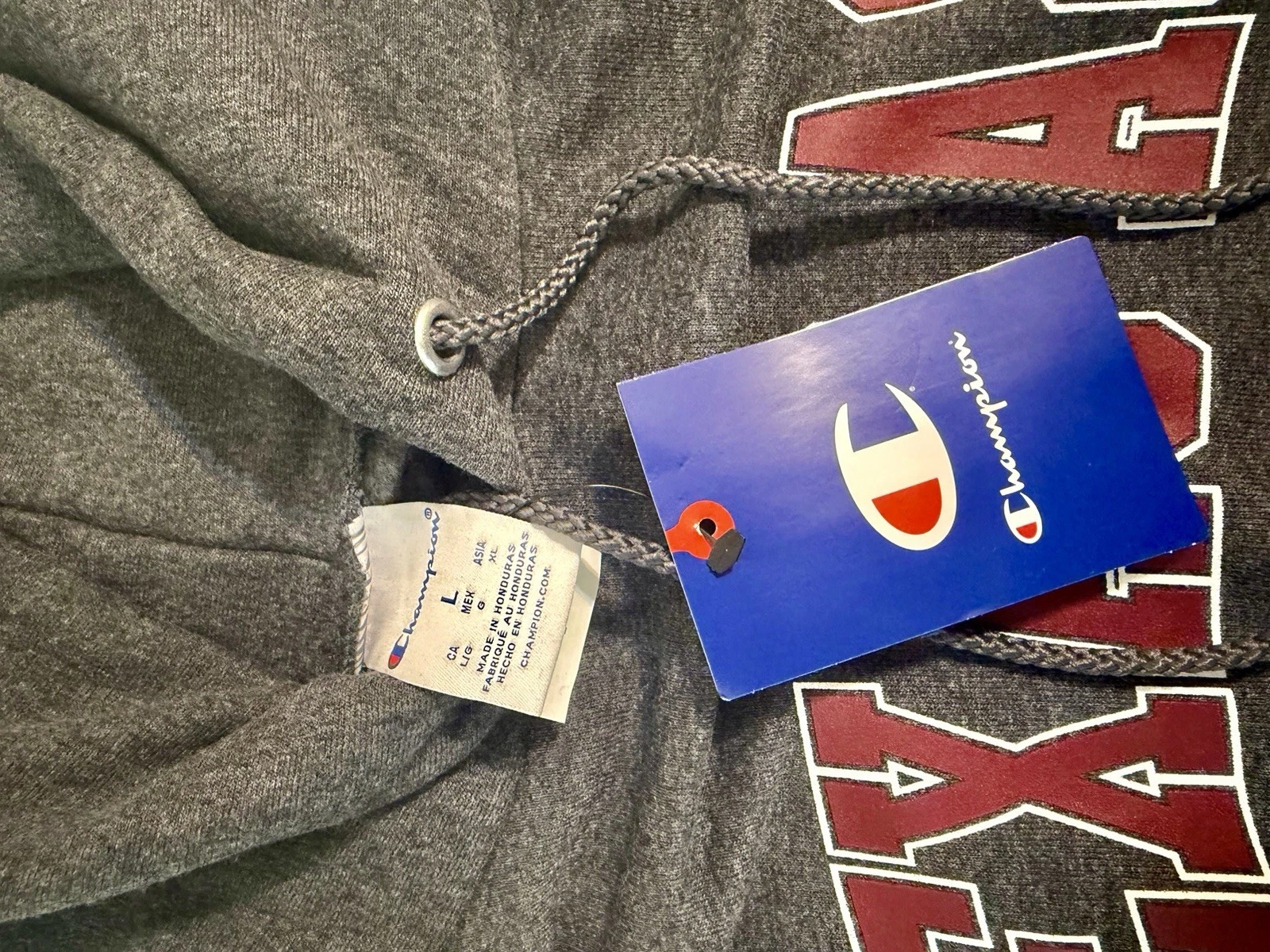 Champion Texas A&M Aggies Men's Gray Sweatshirt Size L - photo 2