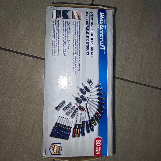 Mastercraft 80 Piece Screwdriver Set - photo 3