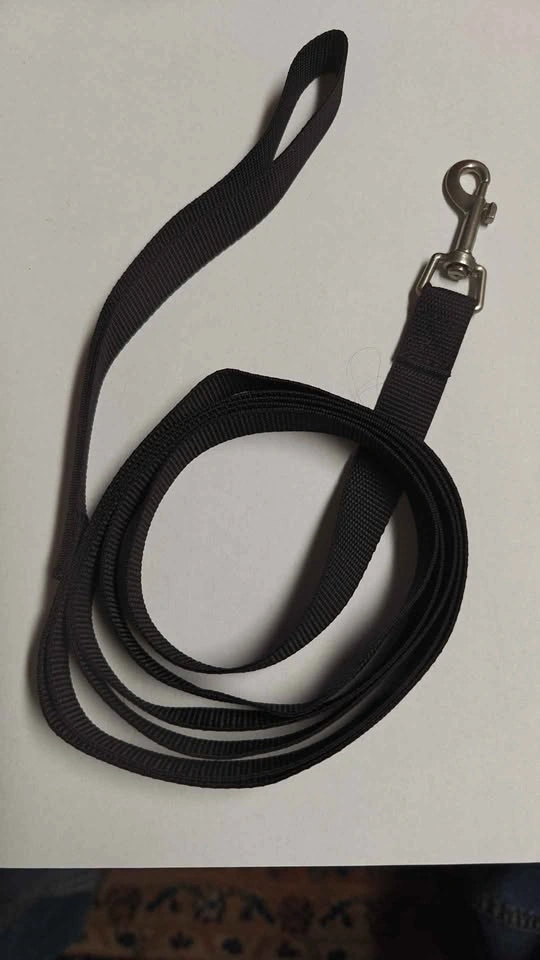 RC Pets black S/P dog or cat harness and 6 foot leash set - photo 4