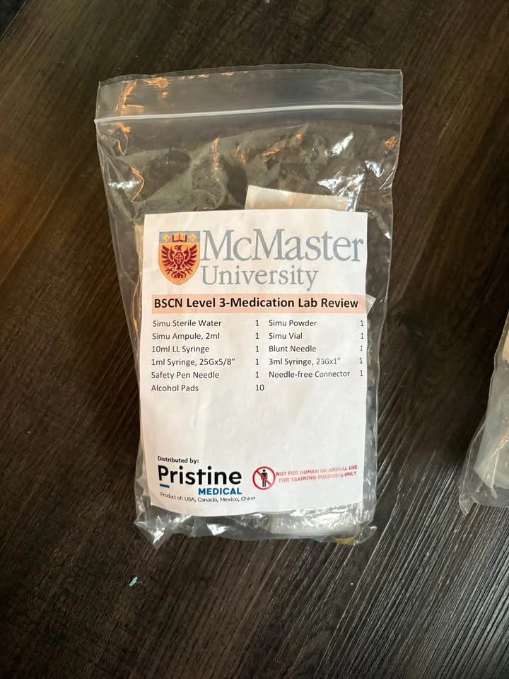 McMaster University Level 3 BSCN Nursing Kit - photo 4