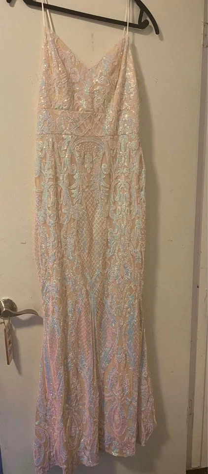 Jules and Cleo White Sequin Dress - photo 2