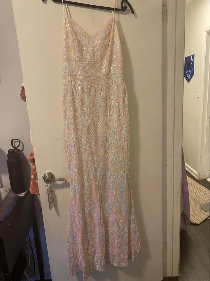 Jules and Cleo White Sequin Dress - photo 4