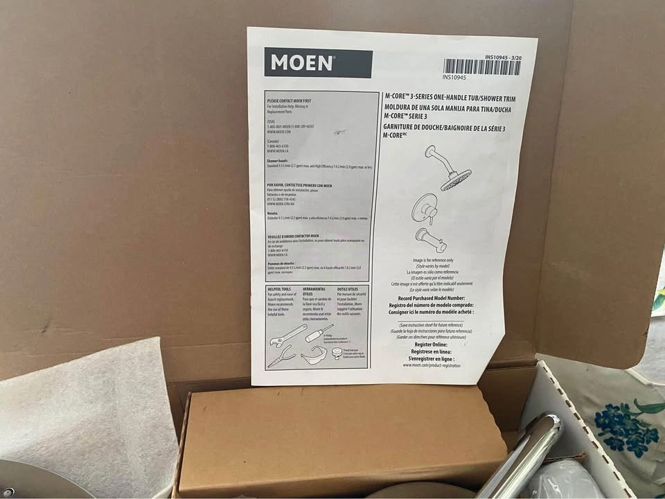 Moen Tub/Shower Trim - photo 4