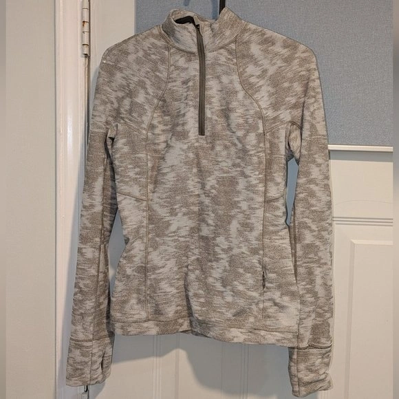 Lululemon Its Rulu Run Half-Zip - Data Rush Colour - Size 4 - photo 2