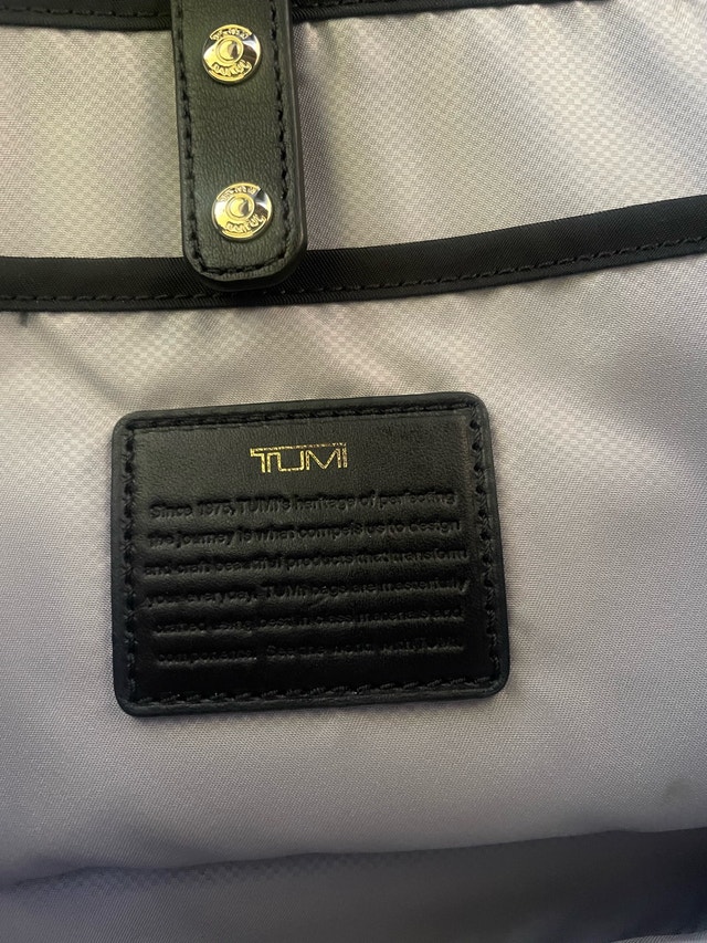 Tumi Voyageur Tote Bag - Black - Laptop Pocket - New - photo 3