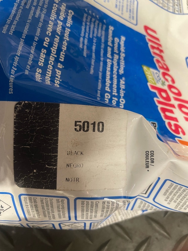 Mapei Ultracolor Plus FA Grout - Black 5010 (10lb Bag) - photo 2