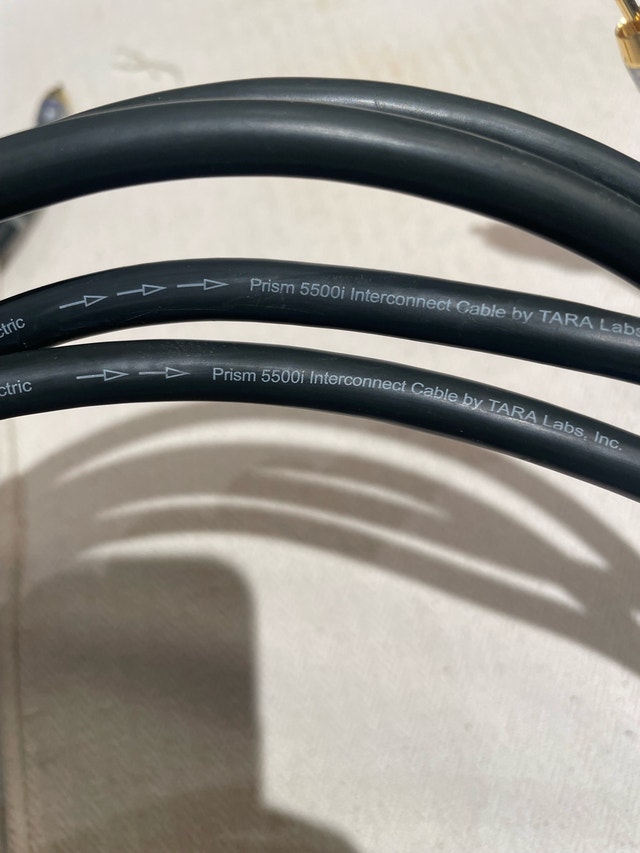 Tara Labs Prism 5500i RCA Interconnects - 2m Pair - photo 2