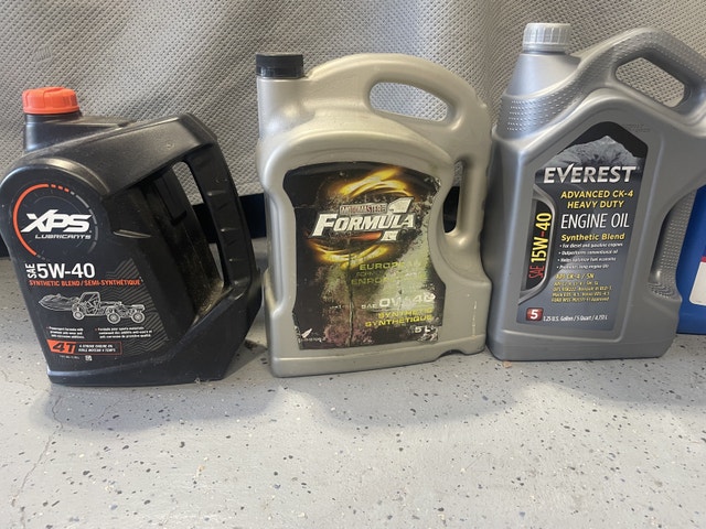 XPS, Motomaster, Everest Synthetic Engine Oil