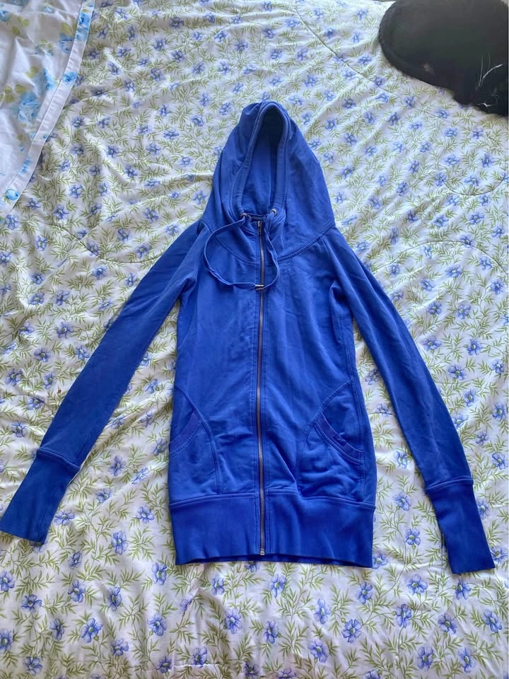 Indigo blue Garage hoodie