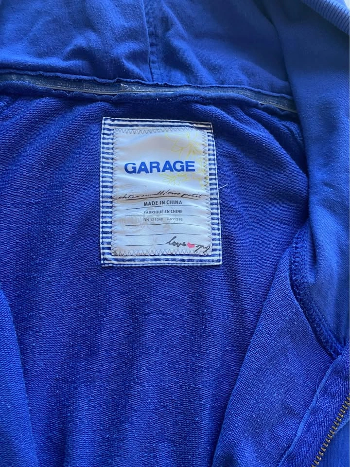 Indigo blue Garage hoodie - photo 2