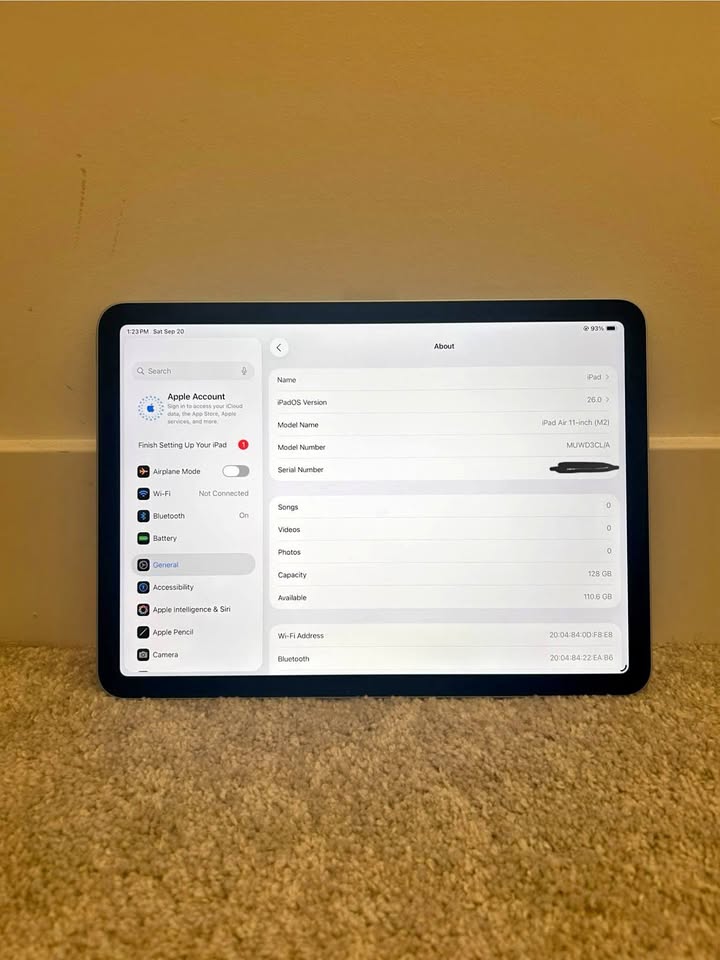 iPad Air M2