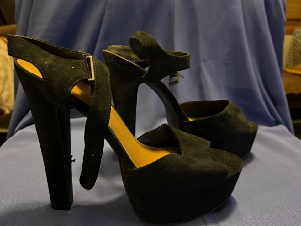 Black dress heels - photo 3