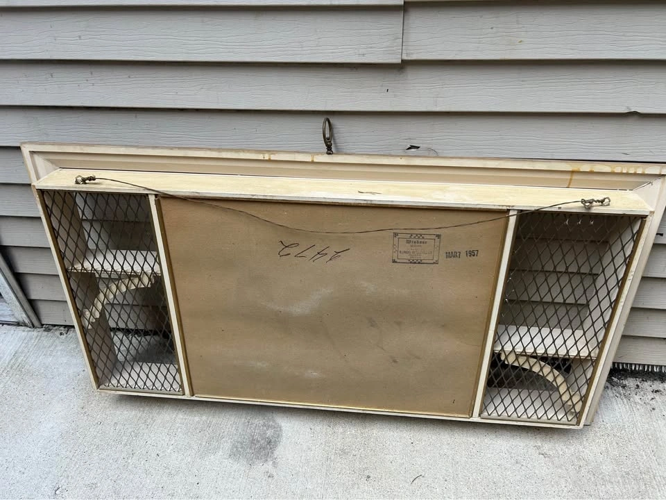 MCM Mirror Shadow Box Shelf - Retro Home Décor - 1957 Windsor Mi - photo 4