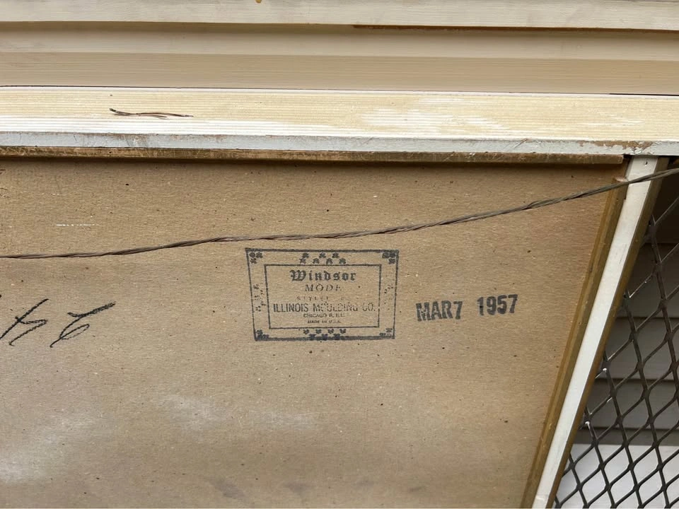 MCM Mirror Shadow Box Shelf - Retro Home Décor - 1957 Windsor Mi - photo 5