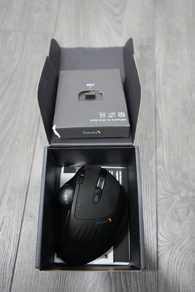 🌱 ProtoArc Wireless Trackball Mouse, EM01 NL - photo 2