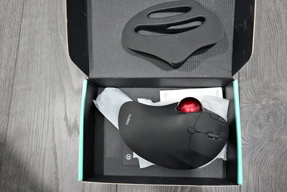 🌱 Nulea M501 Wireless Rechargeable Trackball Mouse, 3 Modes (BT)