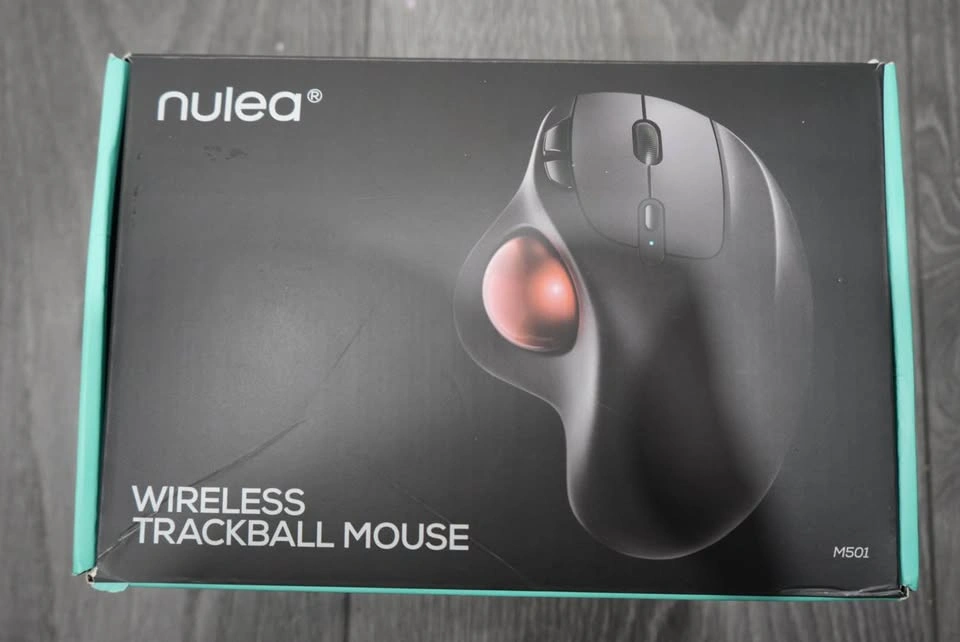 🌱 Nulea M501 Wireless Rechargeable Trackball Mouse, 3 Modes (BT) - photo 2