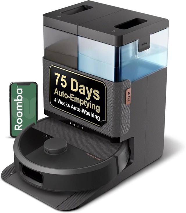 NEW iRobot Roomba Plus 505 Vacuum+Mop+AutoWash Dock