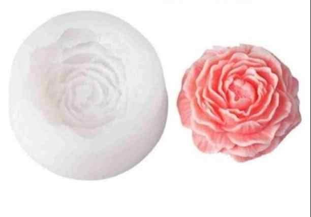 Silicone Soap Mold, 3D Candle Mold, Flower Gummie Mold