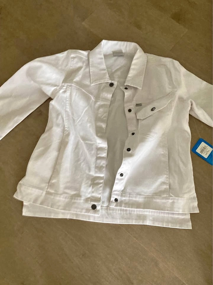 Womens Jean Jacket Large New with tags