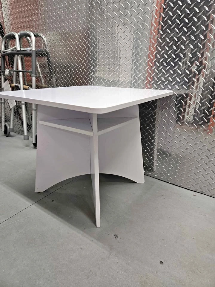 White Modern Side Table