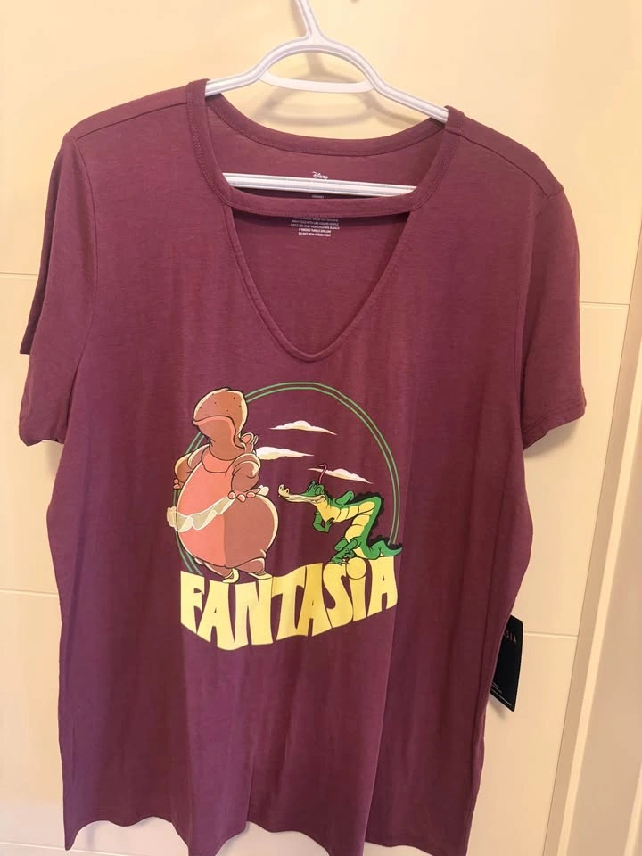 Torrid Disney Fantasia Choker T-Shirt Size 1 (14-16) - photo 3