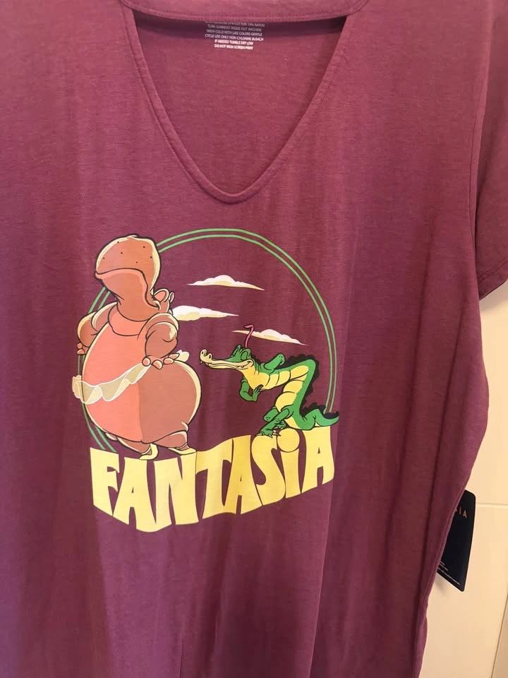 Torrid Disney Fantasia Choker T-Shirt Size 1 (14-16) - photo 4