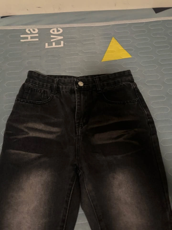 Black Flare Jeans – Vintage Wash - photo 3