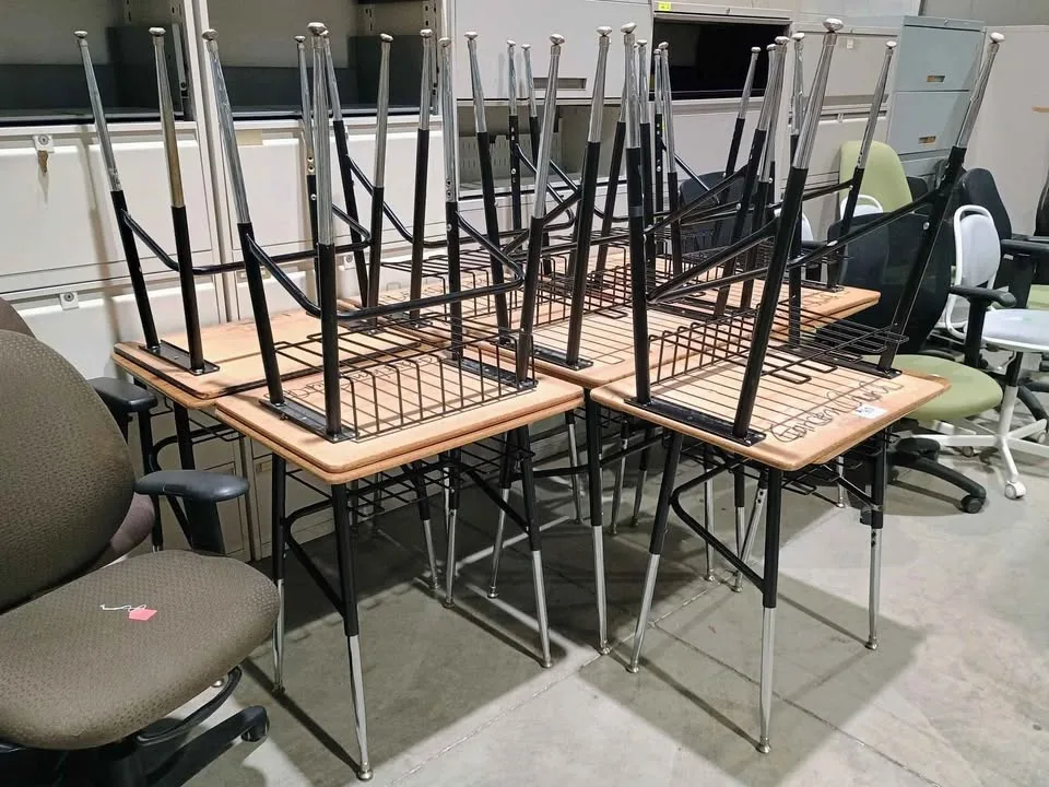 Height Adjustable School Pocket Desks - 44 Available image indicator(2)